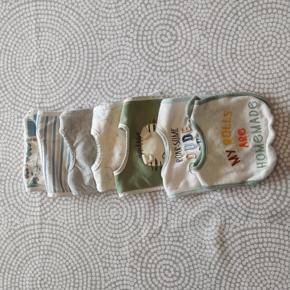 Baby Bibs (set of 7)
